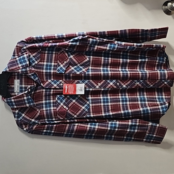 Men's Wrangler Flannel - Picture 1 of 5